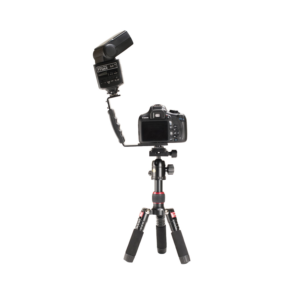 1555407587_907 Caruba 2 Hot Shoe Mount L Bracket -L-kiinnike