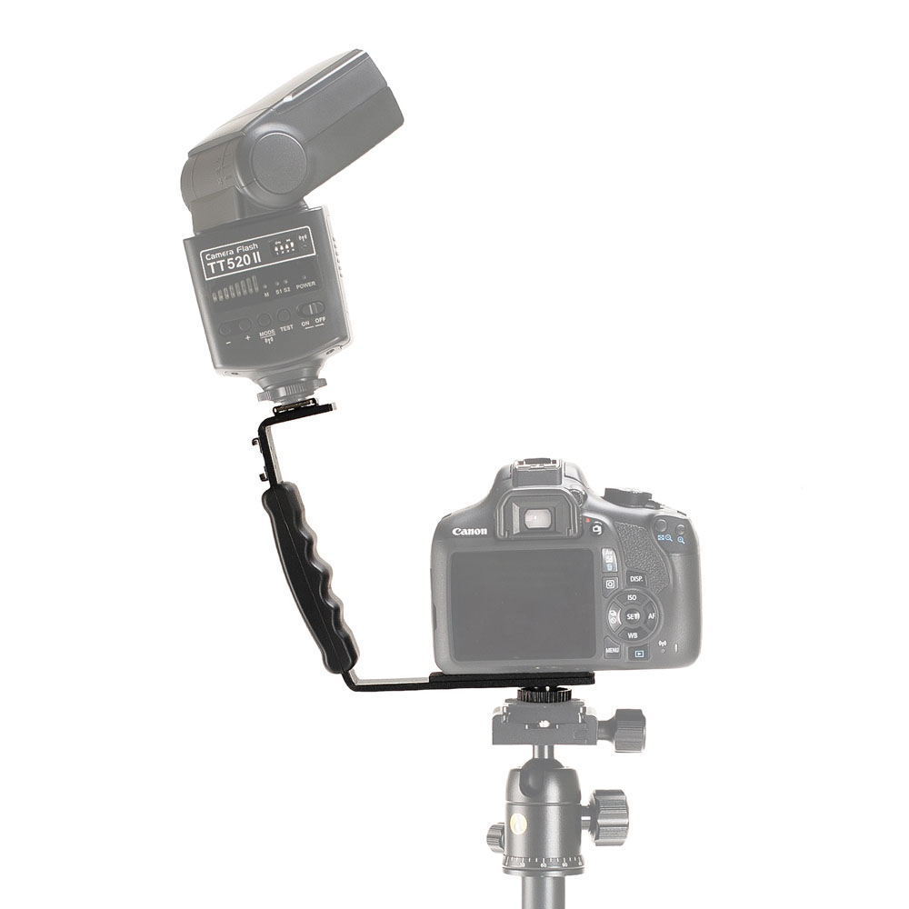 1555407898_783 Caruba 2 Hot Shoe Mount L Bracket -L-kiinnike