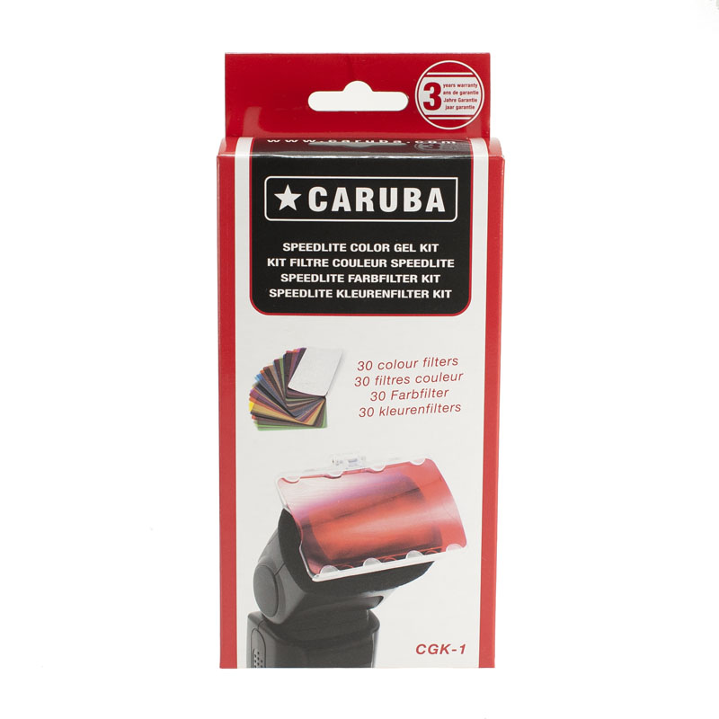 1557236719_419 Caruba Speedlite Color Gel Kit -värisuodinsarja