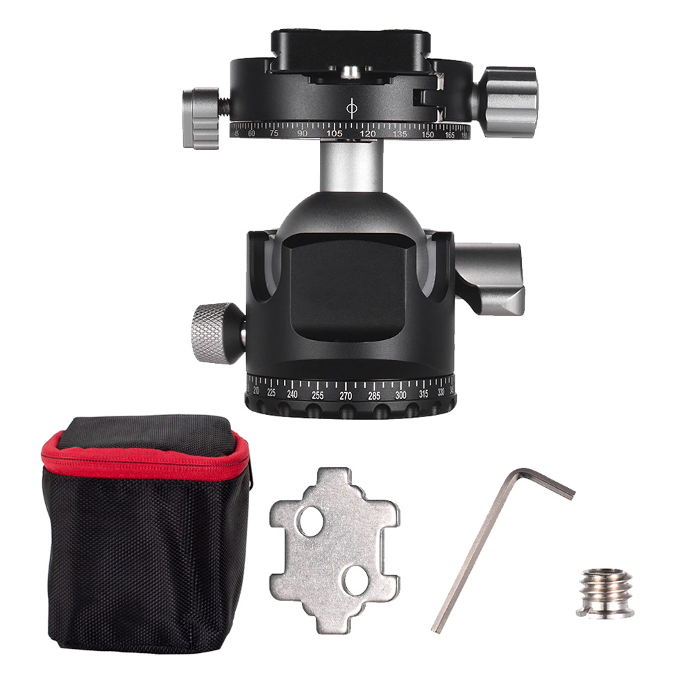 1557749399_302 Caruba D-40 Camera Ballhead -kuulapää