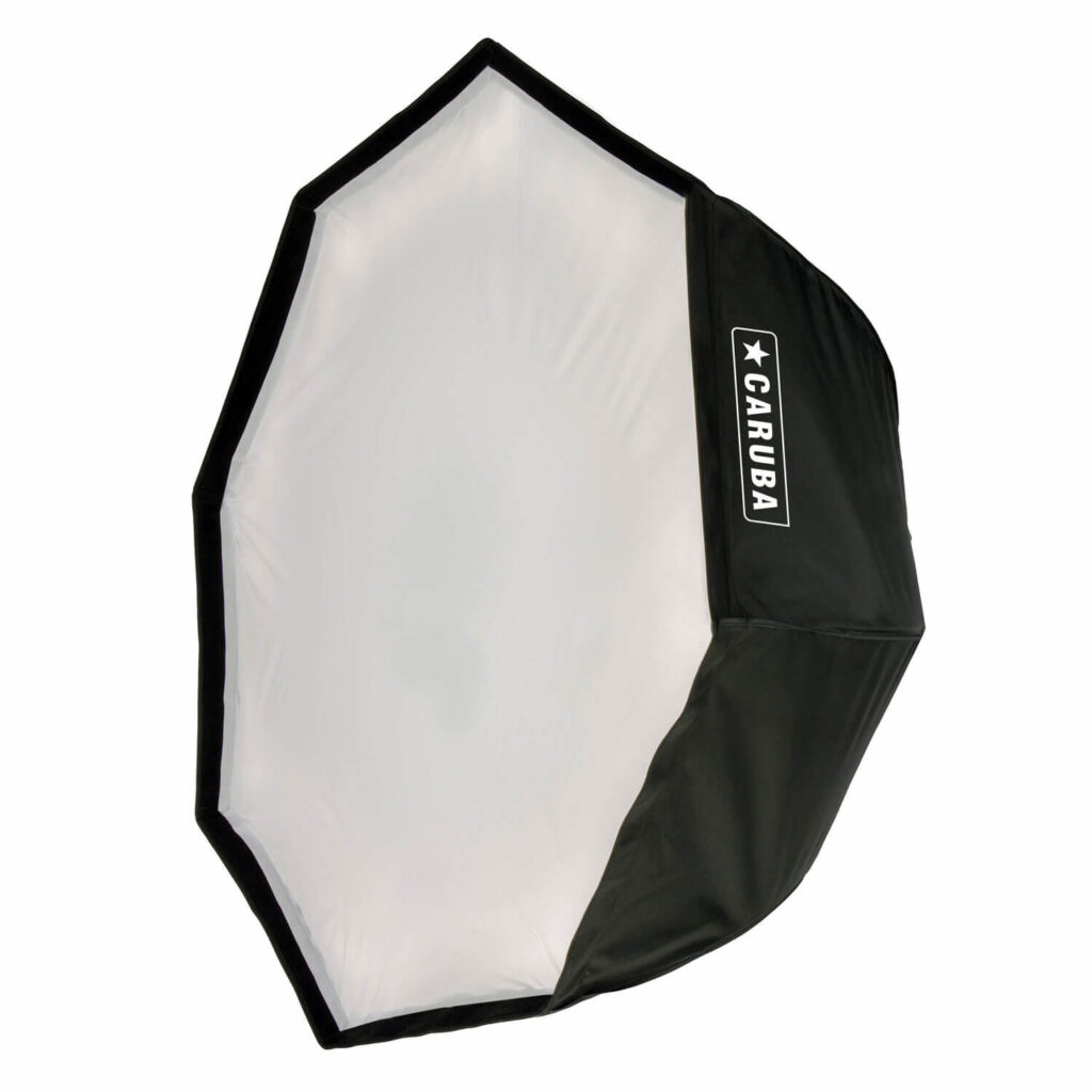 Caruba Quick Assembly Matte Silver Octabox 120cm