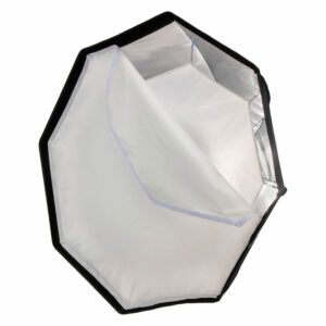 Caruba Quick Assembly Matte Silver Octabox 120cm
