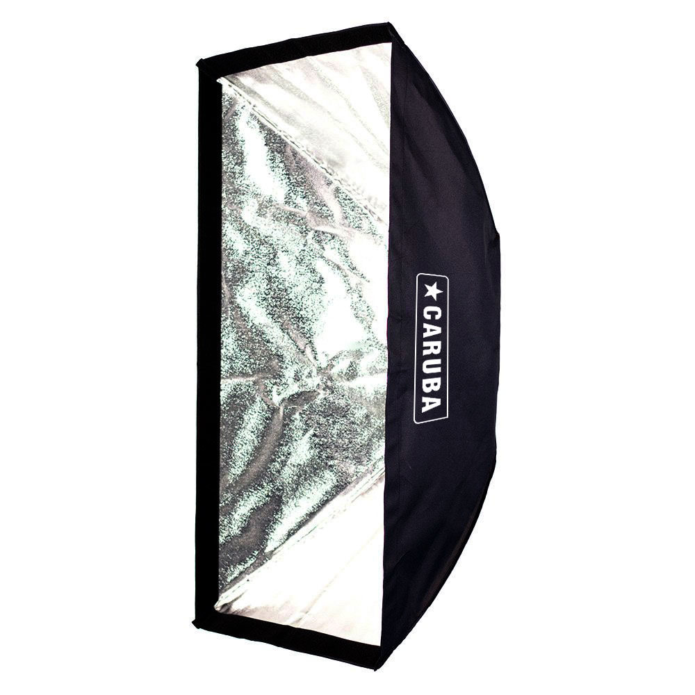 1564143004_220 Caruba Quick Assembly Matte Silver Strip Softbox 60x90cm