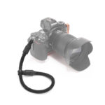 Caruba Climbing Rope Handstrap musta -rannehihna