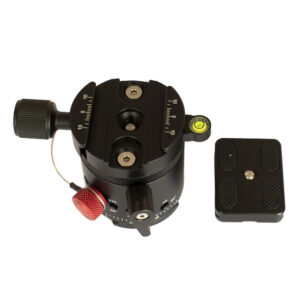 Caruba Panoramic Head Click System - rotating top ring & quick release (DH-55) -panoraamajalustapää