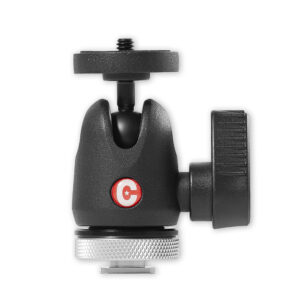 Caruba Centre Ball Head with Cold Shoe Mount -kuulapää