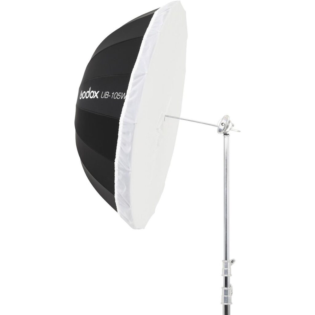 1601542215_222 Godox 105 cm Transparent Diffuser for Parabolic Umbrella -diffuusiokangas