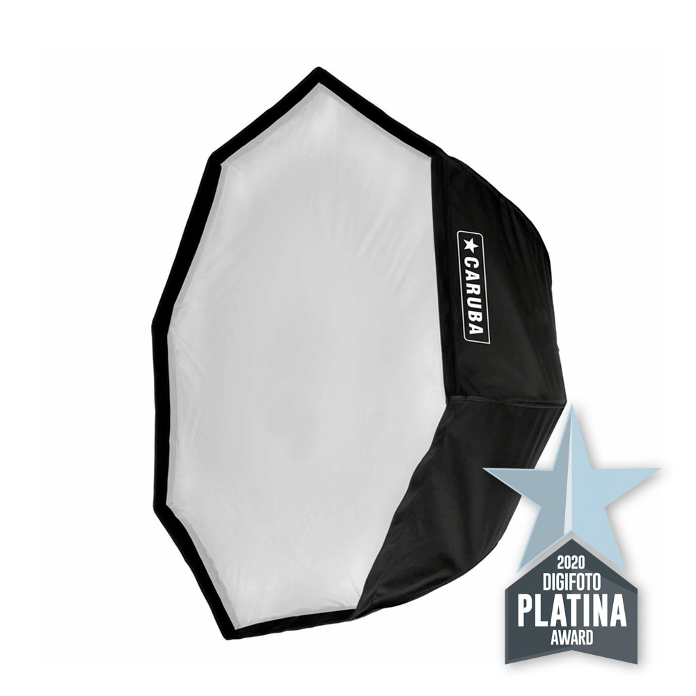 1605273365_938 Caruba Quick Assembly Matte Silver Octabox 95cm