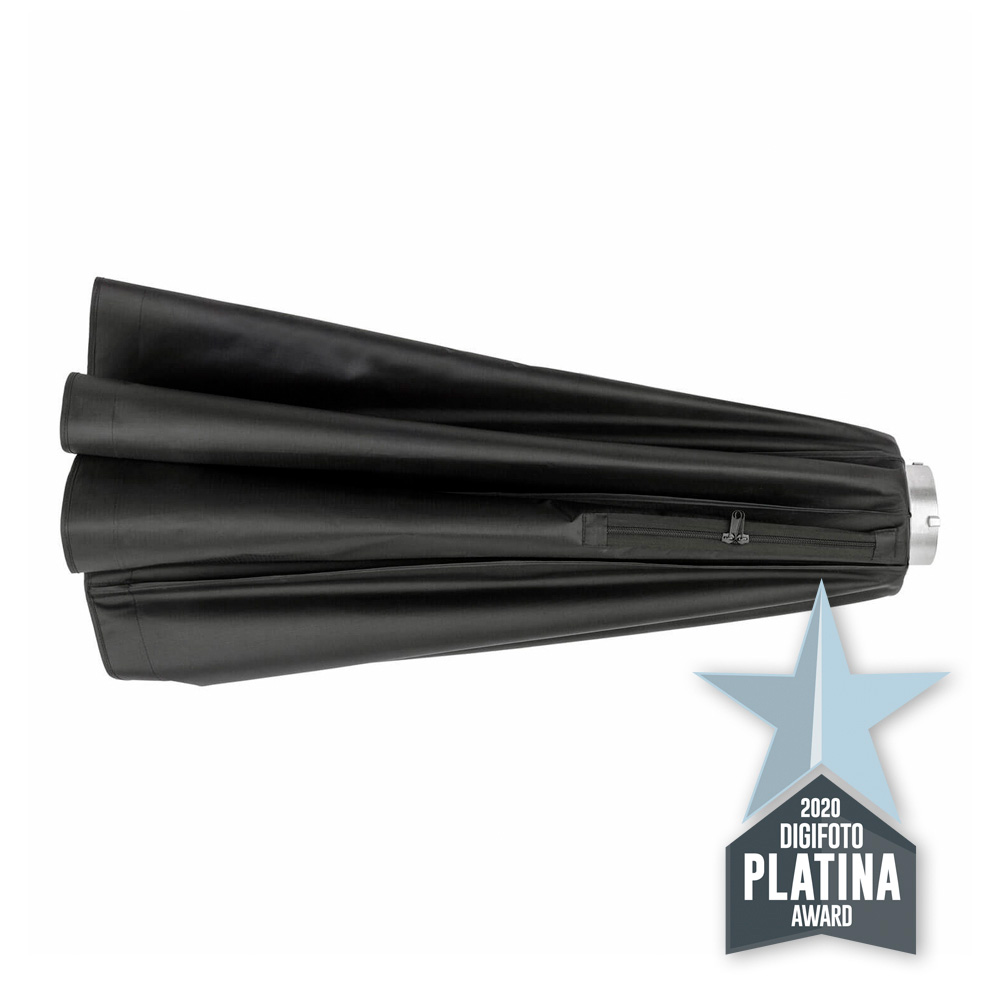 1605273366_847 Caruba Quick Assembly Matte Silver Octabox 95cm