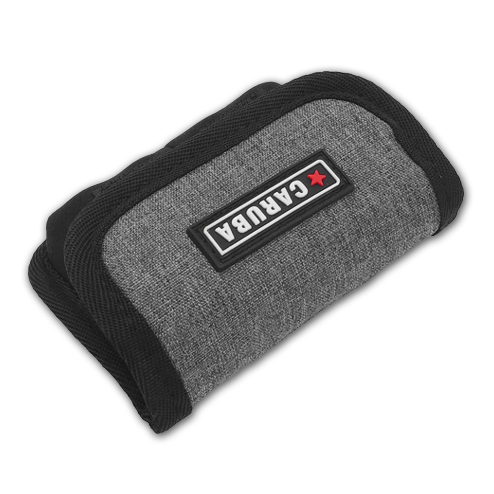 Caruba Battery Holder 2 pieces Grey -akkujen suojapussi