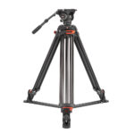 Caruba Videostar 188 Pro Tripod + Fluid Cushioned Head And Spreader