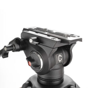 Caruba Videostar 188 Pro Tripod + Fluid Cushioned Head And Spreader