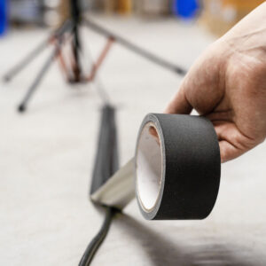 1645004853_311 Caruba Gaffer Tape 50 m × 5 cm -musta teippi studioon