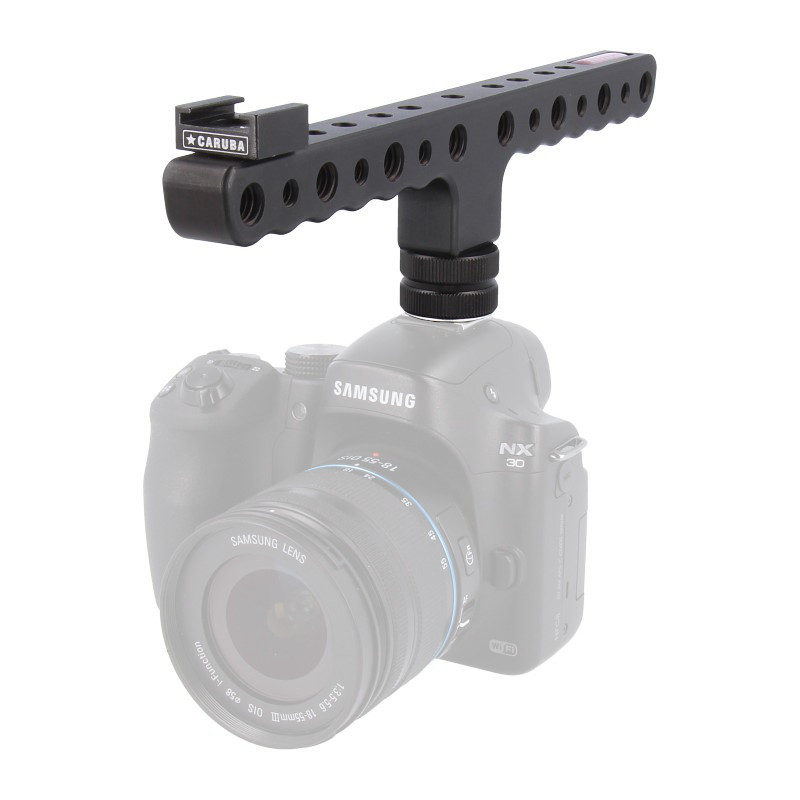 1648737371_234 Caruba Camera Handle Double with Free Coldshoe