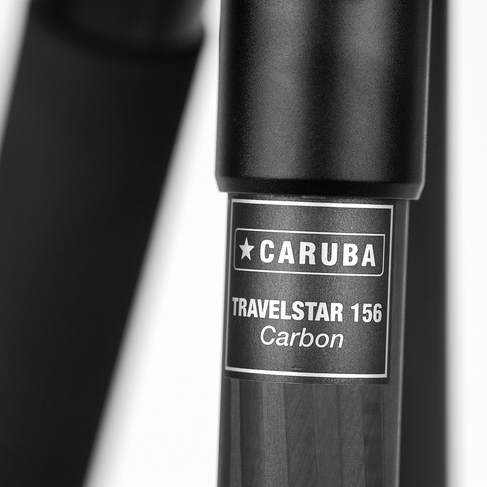 Caruba Travelstar 156 Carbon Tripod -kolmijalka