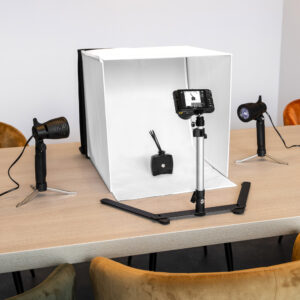 1662967484_484 Caruba Portable Photostudio 50x50x50cm with Separate LED Bulbs -minikuvausstudio