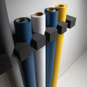 Caruba Background Paper Storage System -taustapaperirullien säilytysjärjestelmä