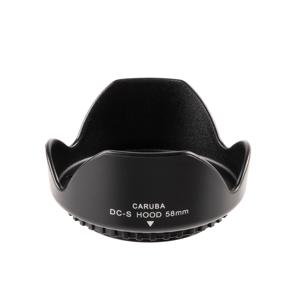 1712911718_693 Caruba Universal Wide Sun Hood 58mm -vastavalosuoja