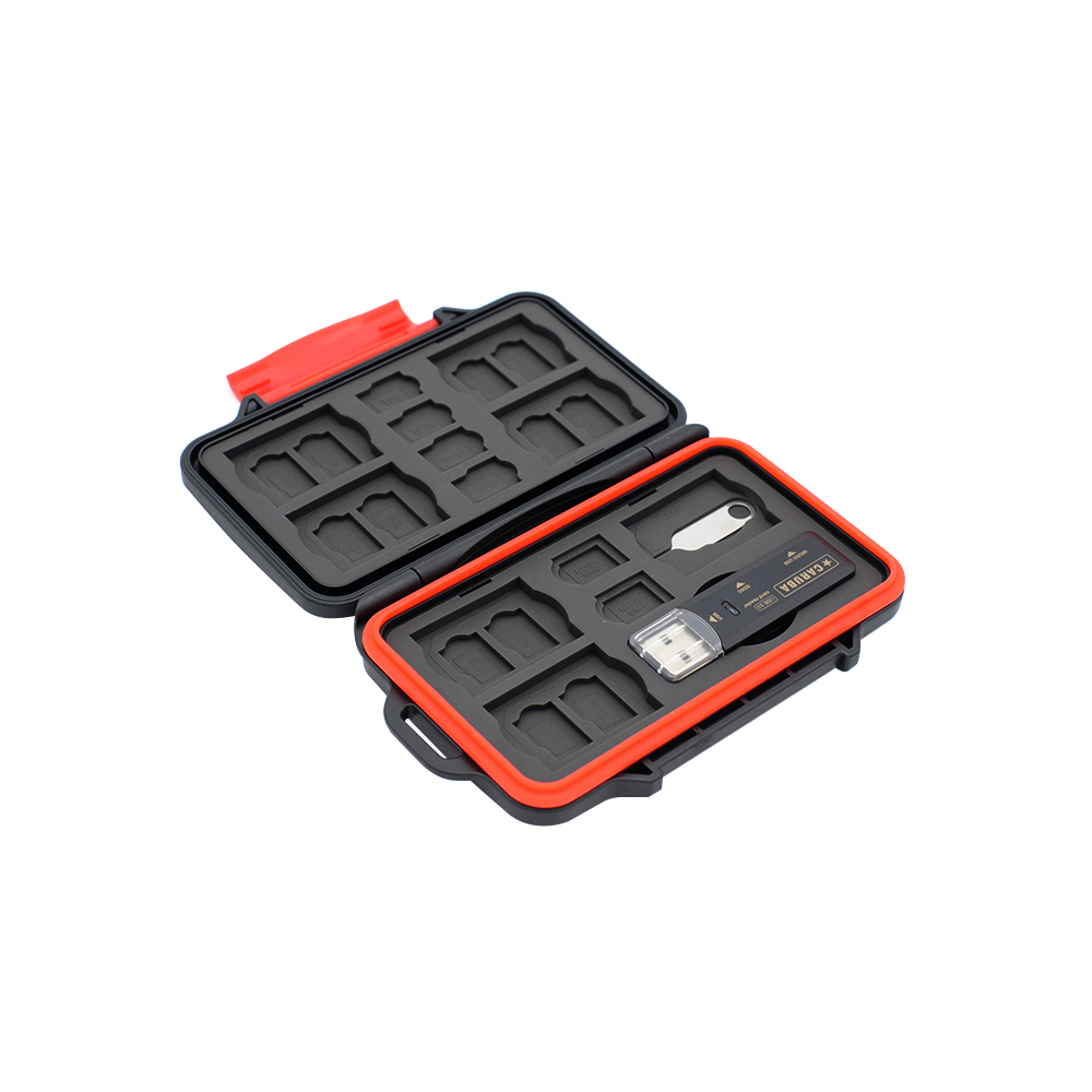 1720776738_227 Caruba Multi Card Case MCC-7 Incl. USB 3.0 Card Reader! -muistikorttikotelo