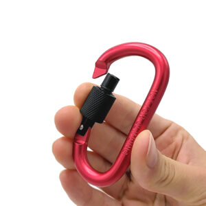 1723212463_092 Caruba Carabiner punainen (set of 3) -karabiinihakasarja