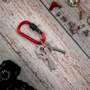 1732265742_984 Caruba Carabiner punainen (set of 3) -karabiinihakasarja