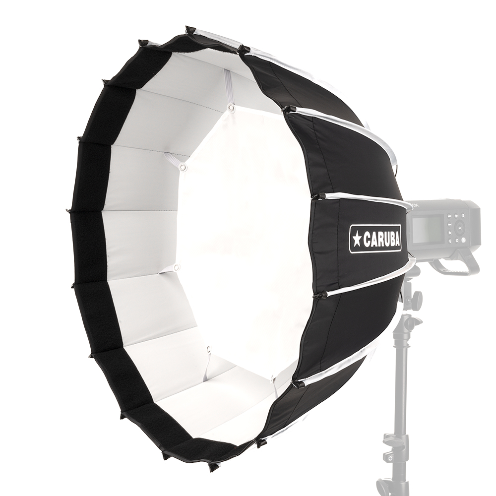 1734073837_493 Caruba Quick Assembly Beautydish 60cm Silver