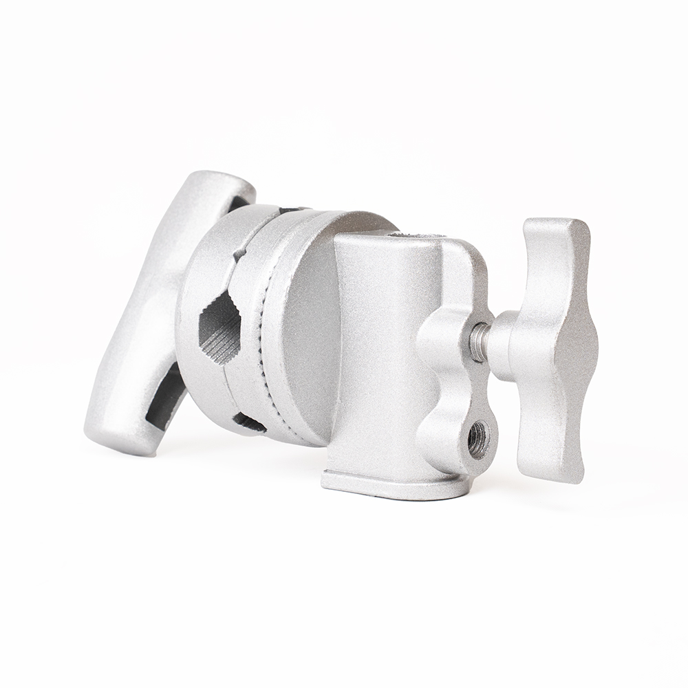 Caruba Grip Head Silver –nivelpää studiovarusteille