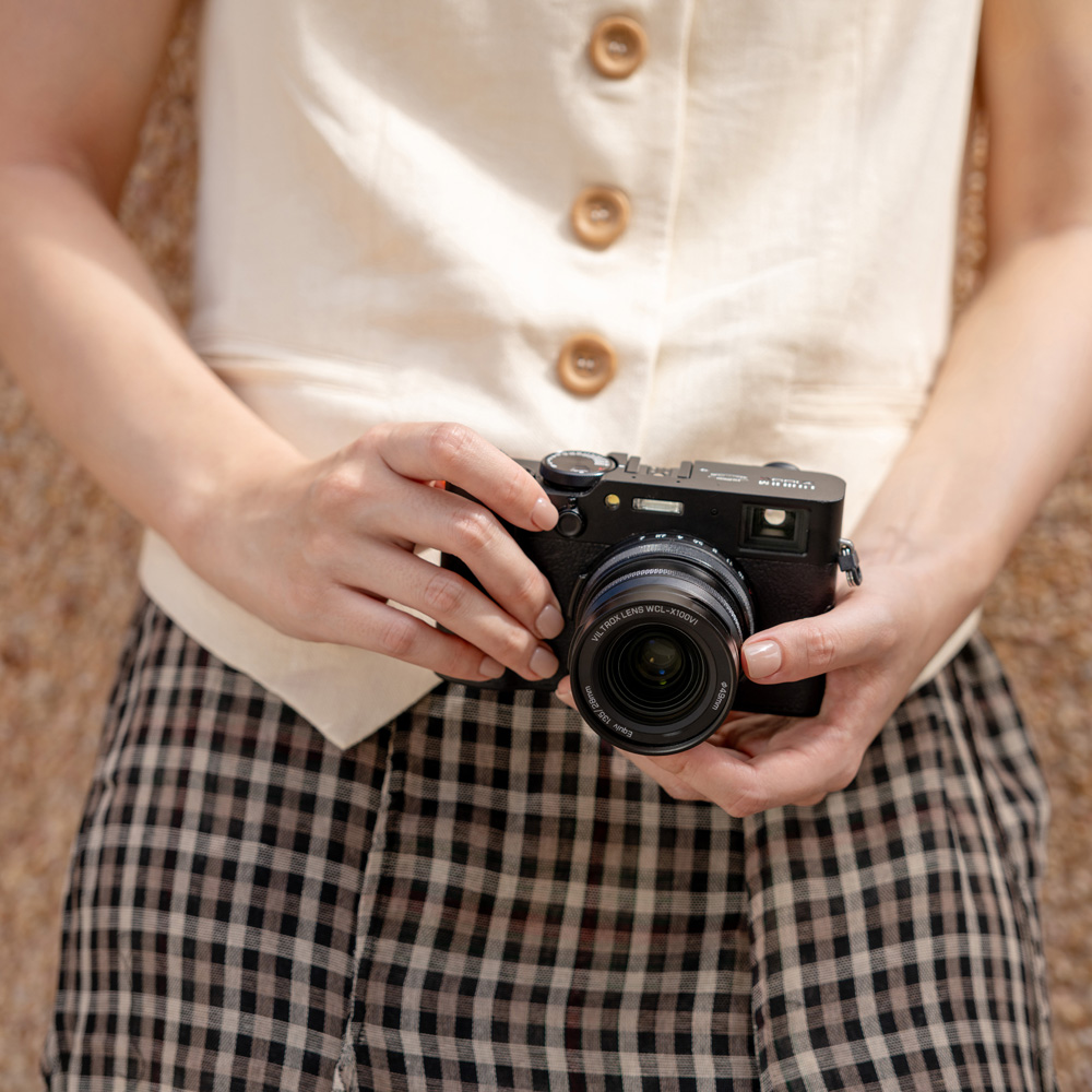 Viltrox WCL-X100VI Conversion Lens Fuji X100 VI -Musta