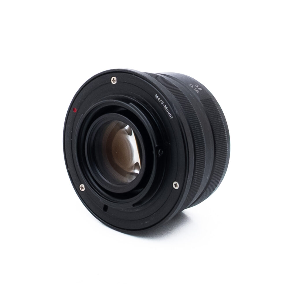 7Artisans 25mm f18-3 7Artisans 25mm f/1.8 MFT - Käytetty