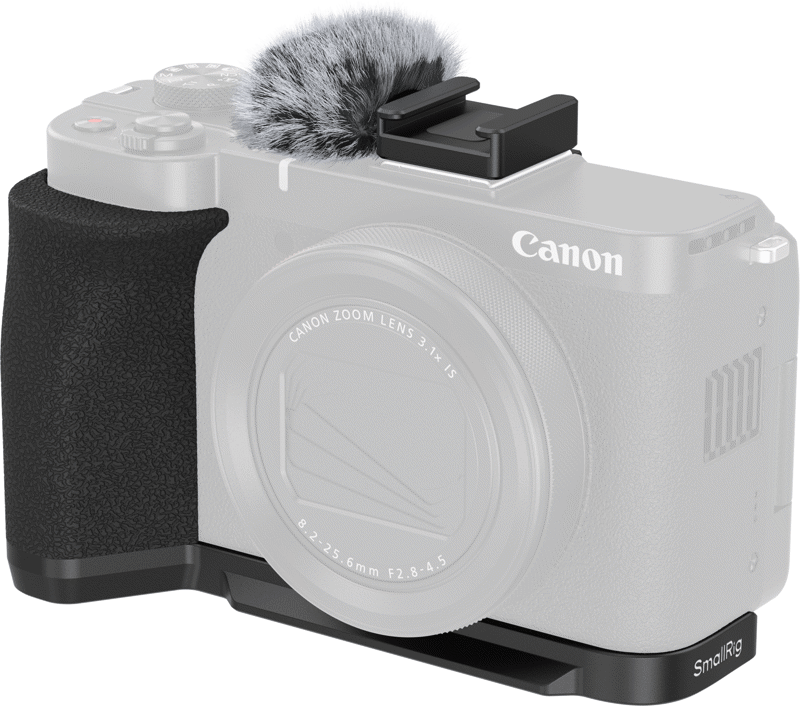 800q-01_135911 SmallRig 5808 L-Shaped Mount Plate for Canon PowerShot V1 -musta