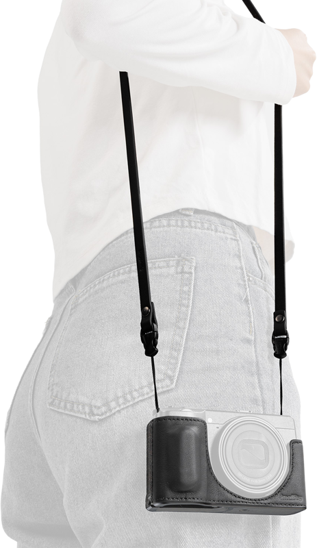 800q-02_135851 SmallRig 5686 Quick Release Shoulder Strap for Ricoh GR-series -musta