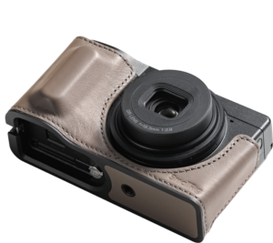 800q-02_135859 SmallRig 5677 Leather Case Kit for Ricoh GR IV / III / IIIx / III HDF / IIIx HDF -harmaa