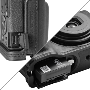 800q-03_135860 SmallRig 5676 Leather Case Kit for Ricoh GR IV / III / IIIx / III HDF / IIIx HDF -musta