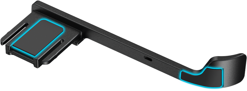 800q-05_135849 SmallRig 5688 Thumb Grip for Ricoh GR IV -musta