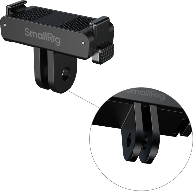 800q-05_135917 SmallRig 5911 Bidirectional Quick Release Adapter Support with 2-Prong Mount