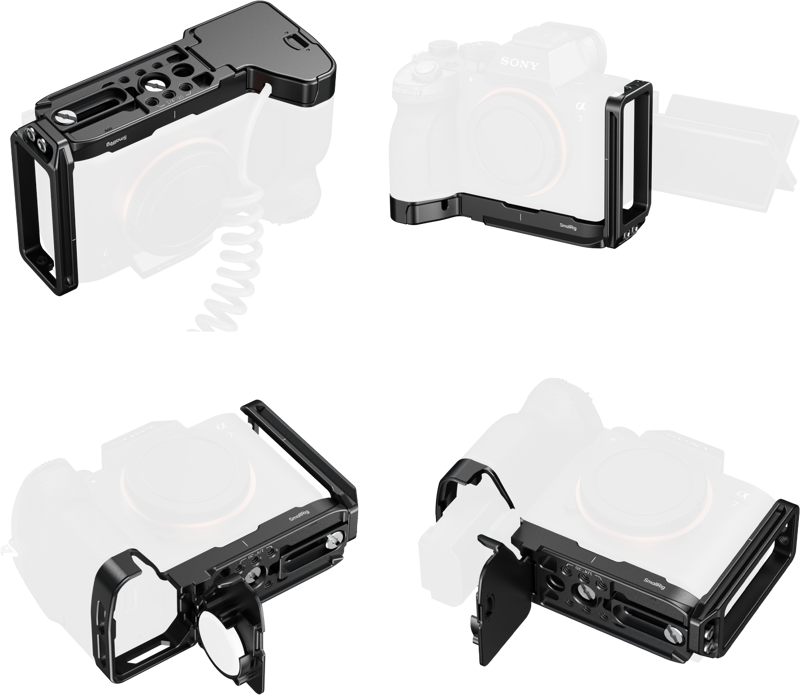 800q-05_135926 SmallRig 6034 L-Shaped Mount Plate with AirTag Slot for Sony Alpha 7 V / 7R V / 7 IV