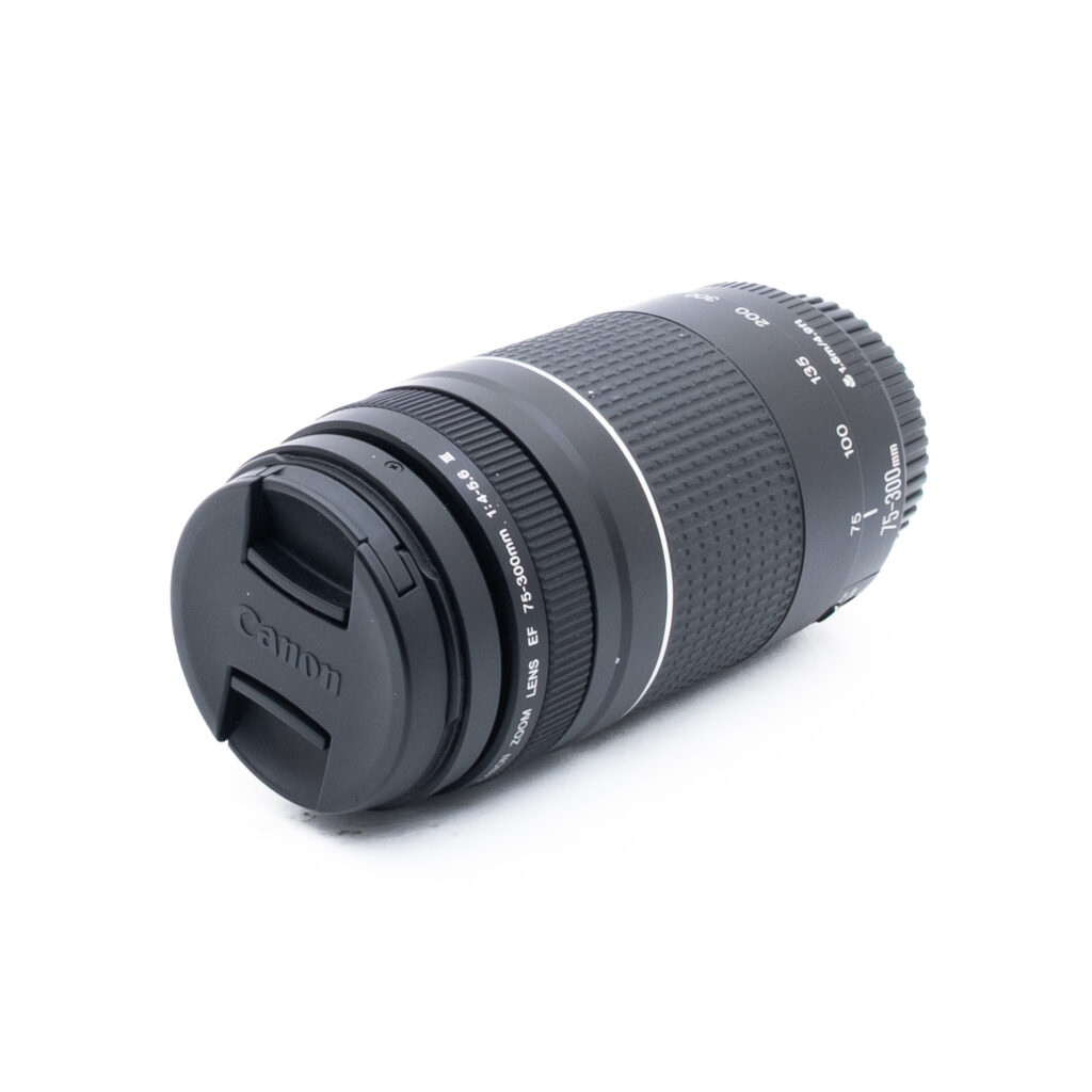 Canon 75-300mm f4-56 III-3 Canon EF 75-300mm f/4-5.6 III (Kunto K5) - Käytetty