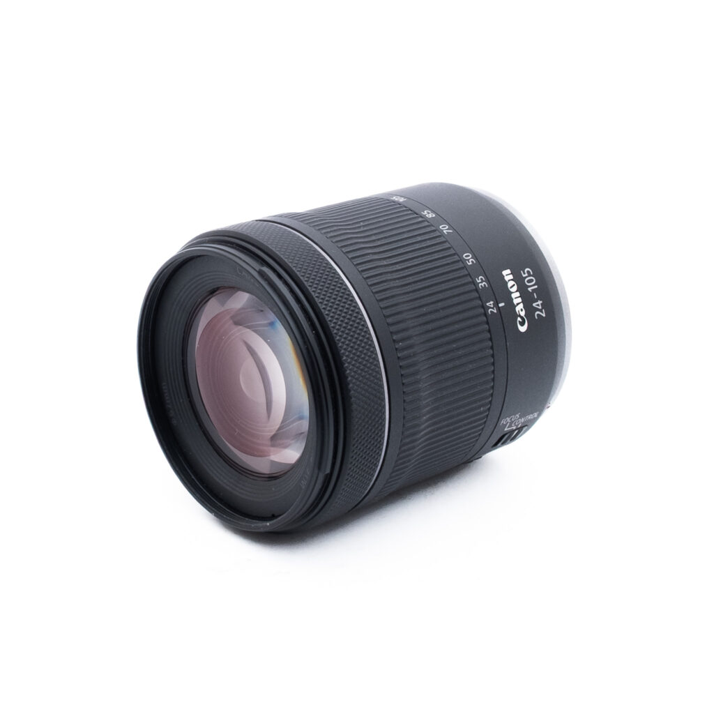 Canon RF 24-105mm f4-71 STM-2 Canon RF 24-105mm f/4-7.1 IS STM (Kunto K5, Takuu 6kk) - Käytetty