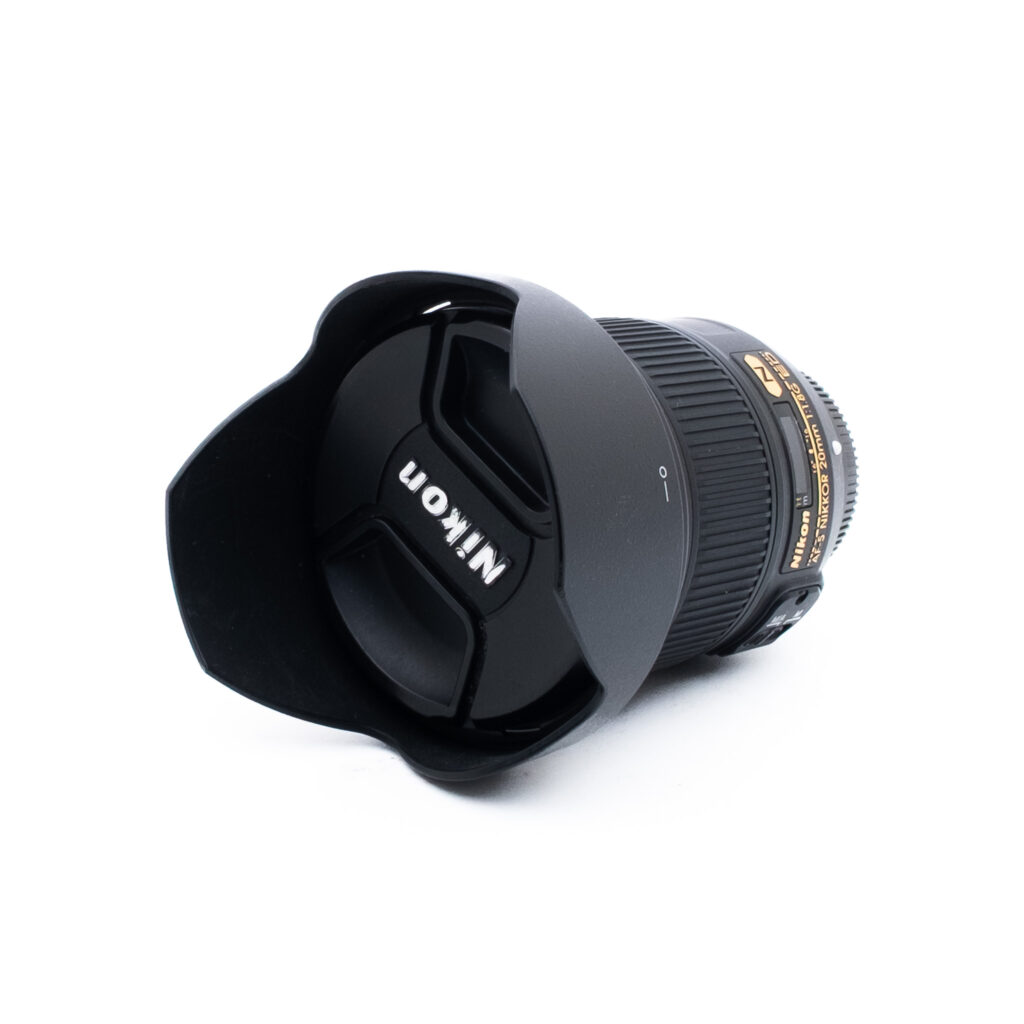 Nikon 20mm f18 G ED-3 Nikon AF-S Nikkor 20mm f/1.8G ED - Käytetty