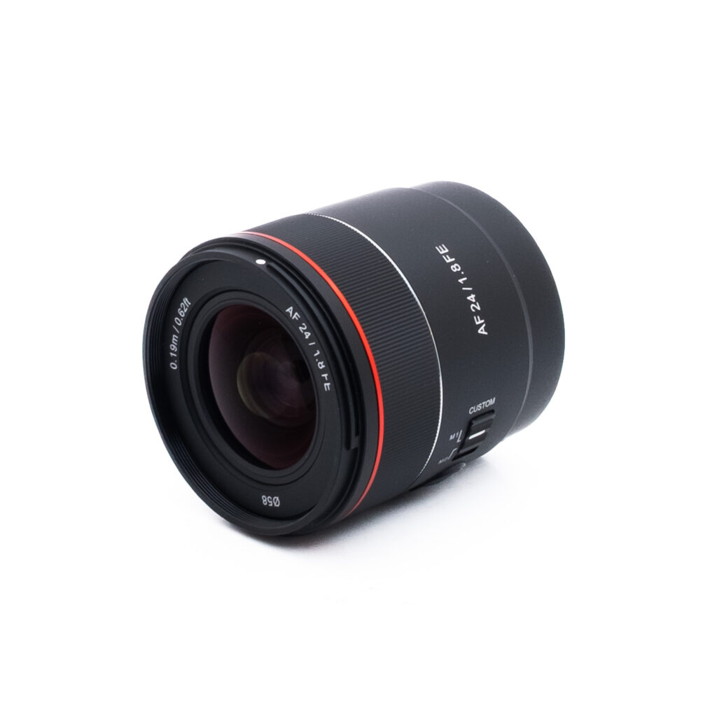 Samyang 24mm f18 FE-2 Samyang AF 24mm f/1.8 Sony FE - Käytetty