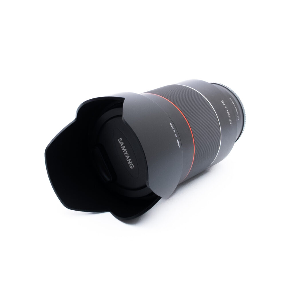 Samyang 35mm f14 FE-3 Samyang AF 35mm f/1.4 Sony FE - Käytetty