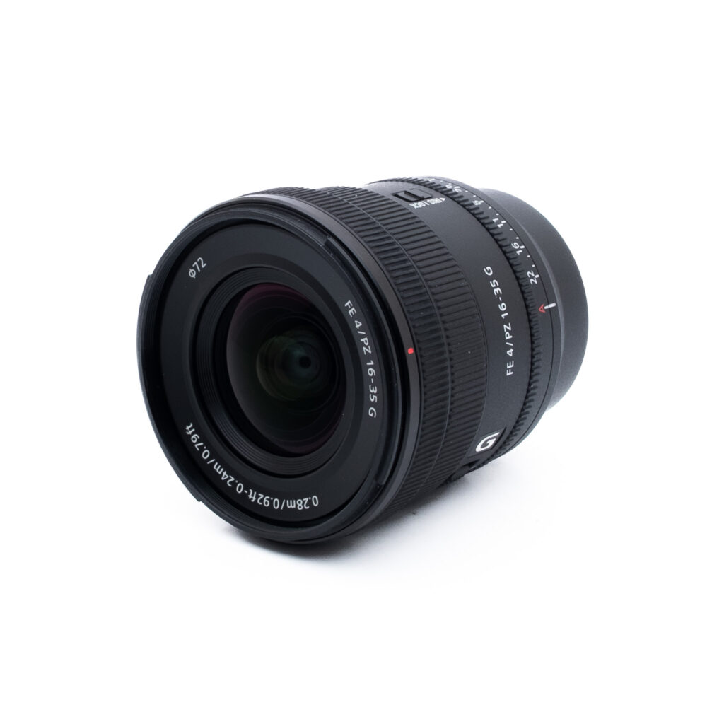 Sony 16-35mm f4 PZ G-2 Sony FE PZ 16-35mm f/4 G (Kunto K5, Takuu 6kk) - Käytetty