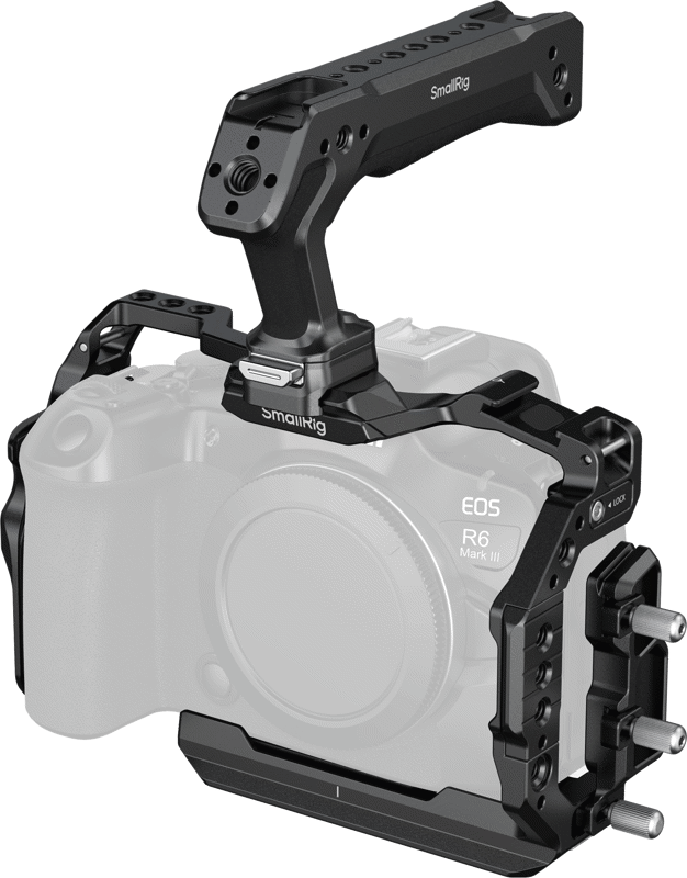 800q-01_135747 SmallRig 5957 HawkLock Cage Kit for Canon R6 III/II -kehikko