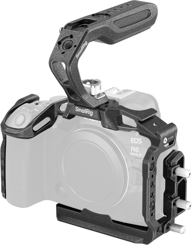 800q-01_135749 SmallRig 5960 Black Mamba Cage Kit for Canon R6 Mark III/II -kehikko
