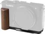 SmallRig 5945 L-Shaped Mount Plate with Wooden Handle for Lumix S9