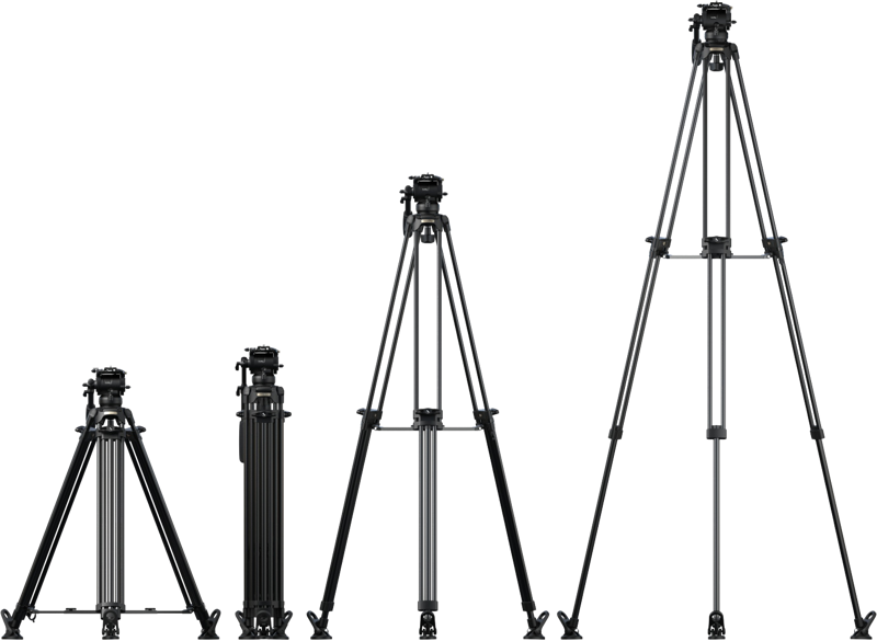 800q-02_136056 SmallRig 5579 FSD16 FreeSpeed Aluminum Tripod -kolmijalka