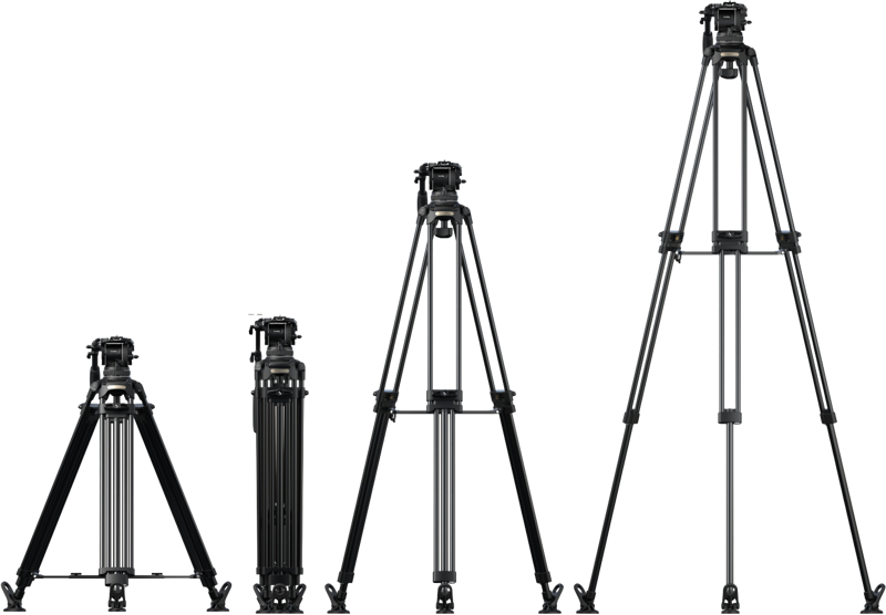 800q-02_136058 SmallRig 5577 FSD18 FreeSpeed Aluminum Tripod -kolmijalka