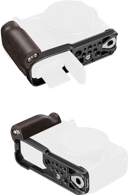 800q-03_136097 SmallRig 5906 L-Shaped Mount Plate with Wooden Handle for Nikon ZR