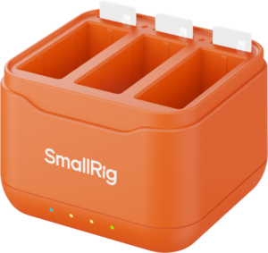 800q-03_136321 SmallRig 5921 Camera Battery Charger for DJI Action 6 / Action 5 Pro / Osmo 360 -akkulaturi