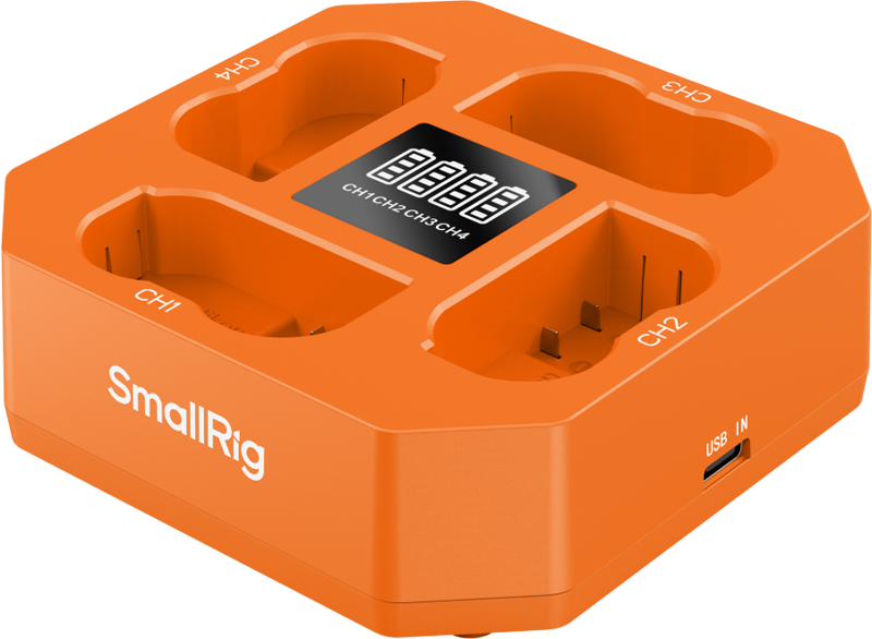 800q-03_136363 SmallRig 5747 Four-Channel Camera Battery Charger for EN-EL15c -akkulaturi